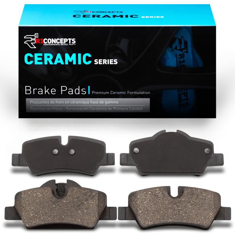 Mini Cooper Brake Pads - Rear - R1 Concepts - R1 Ceramic - `14-`24